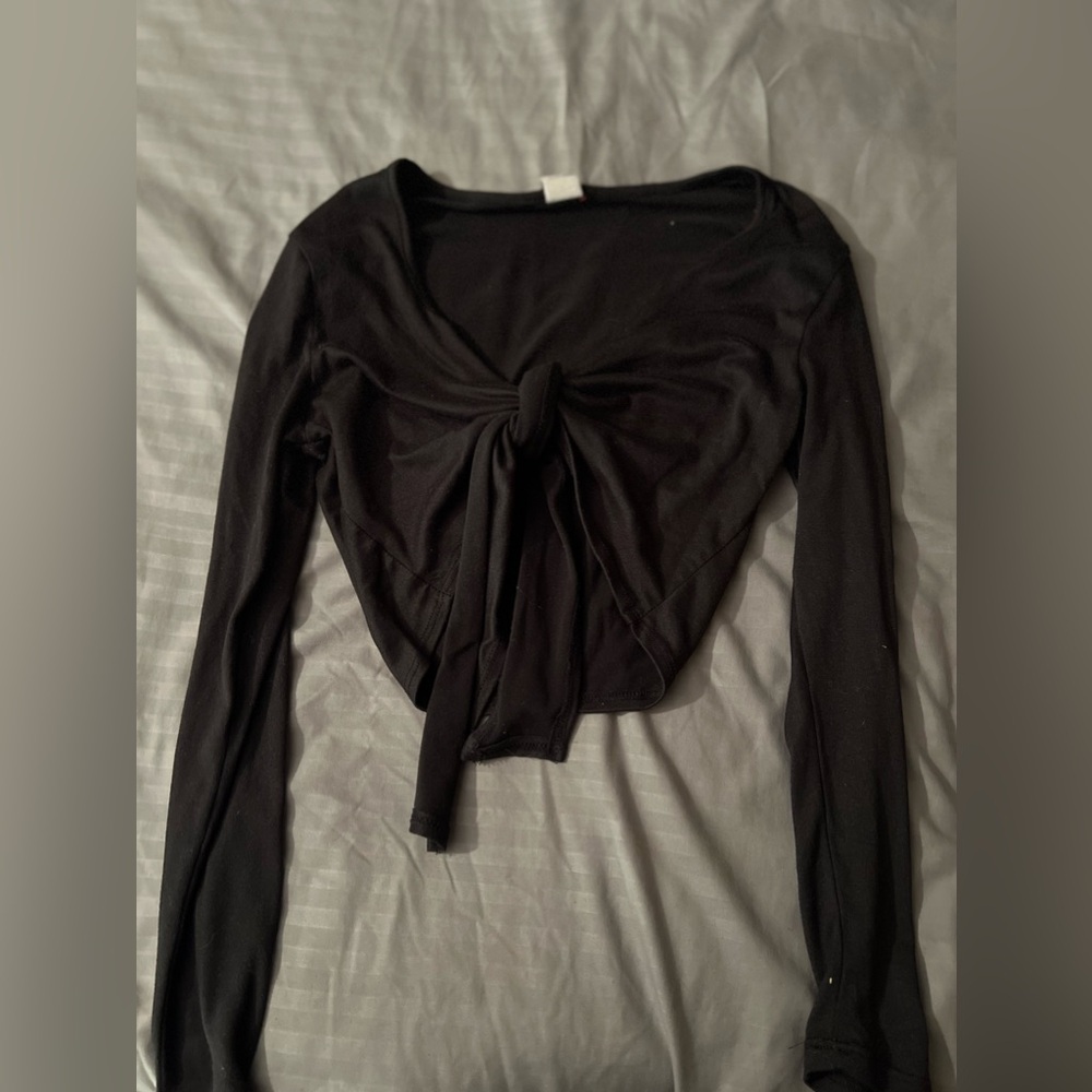 windsor tie crop top